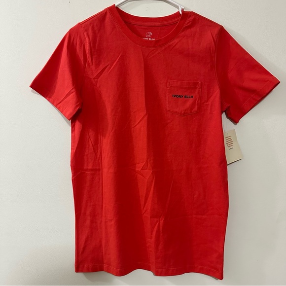 ivory ella Tops - Ivory Ella Shirt Womens sz Small Red Ho Ho Ho Christmas Elephant Holiday NWT